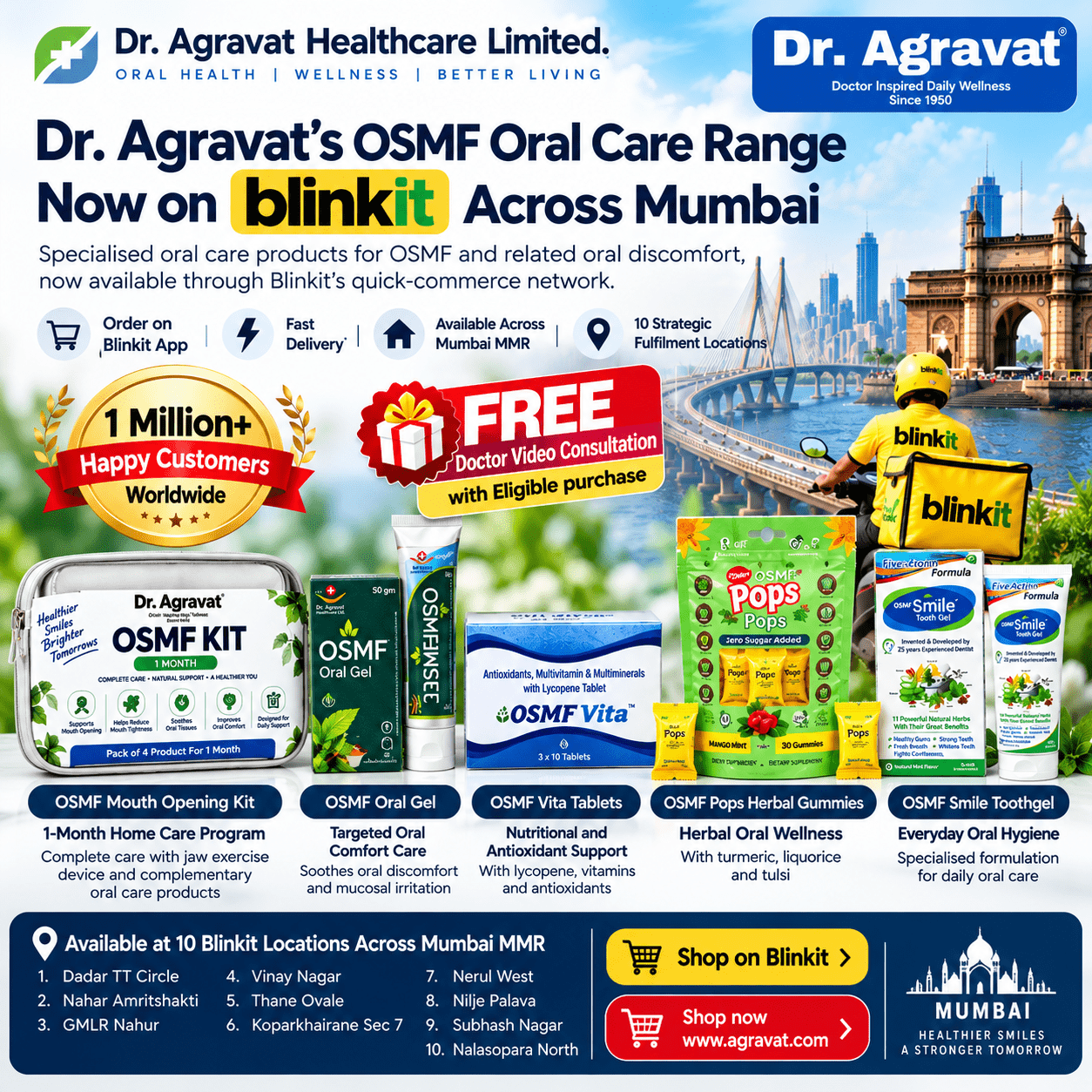 OSMF Mouth Opening Kit Blinkit Mumbai