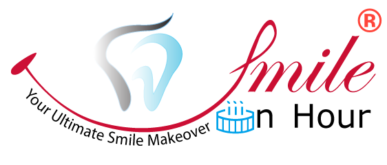 Smile in Hour® Cosmetic Salon Beauty Dental Implant Clinic Ahmedabad, Delhi, Mumbai India Logo Tr