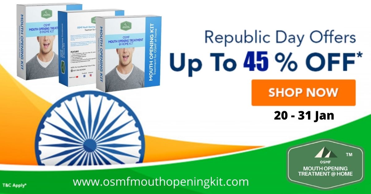 Grab The Best Deals On Osmf Treatment Medicine At home on Great Republic Day Offer 2021!
