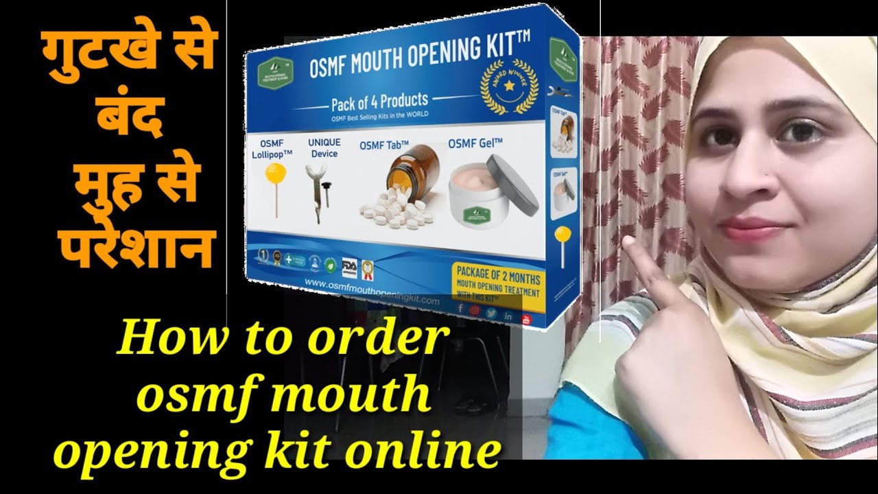 Oral Submucous Fibrosis Treatment Home Remedy, How to order online OSMF Mouth Opening Kit