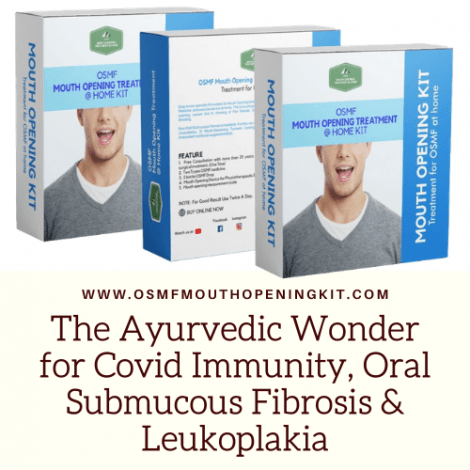 immunity booster tablets for covid 19, oral submucous fibrosis treatment, leukoplakia treatment, Mouth Opening Kit