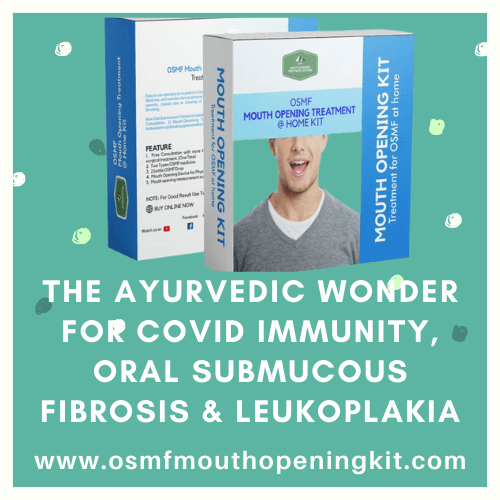 immunity booster tablets for covid 19, oral submucous fibrosis treatment, leukoplakia treatment, Mouth Opening Kit, Oral cancer