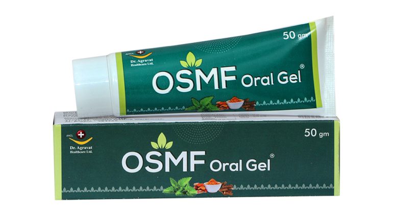 OSMF Oral Gel Burning Sensation Eating Mouth Ulcers Ahmedabad Gujarat India Dr Agravat Healthcare Ltd