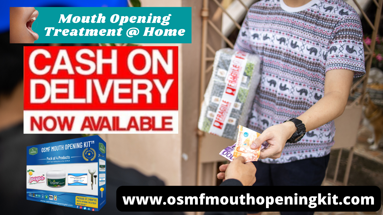SPLENDID NEWS! Now you can buy OSMF Mouth Opening Kit through Cash on Delivery, net banking , Google Pay and UPI