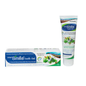 OSMF Smile Tooth Gel best ayurvedic herbal aloe vera top toothpaste in india Front TP