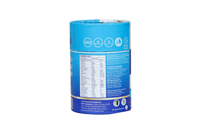 OSMF Vita Gummies For Ultimate Health Lycopene Antioxidant + Multivitamin Supplement Nutrition Facts