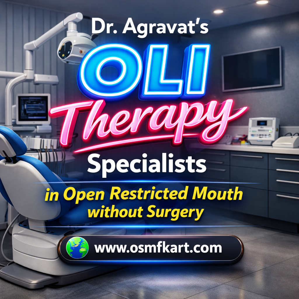 OLI Therapy Specialists in Open Restricted Mouth without Surgery Ahmedabad, Gujarat, India