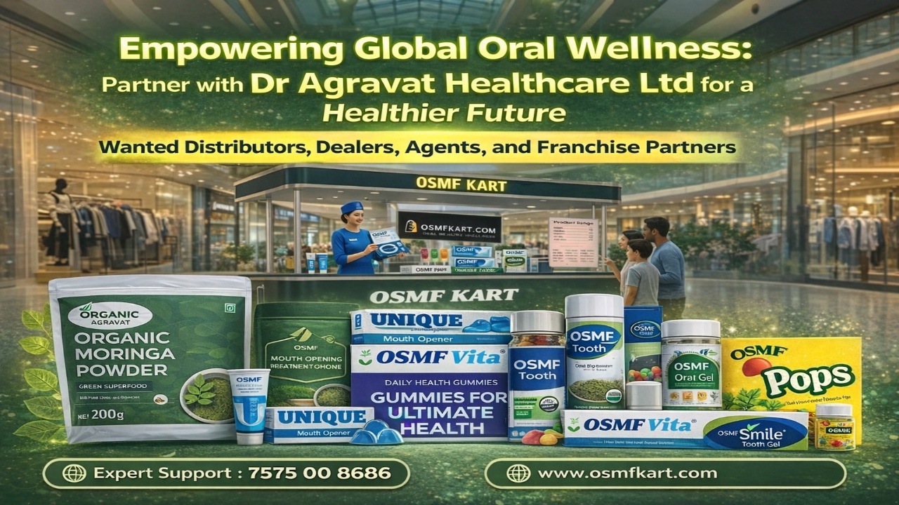 Empowering Global Oral Wellness: Partner with Dr Agravat Healthcare Limitd for a Healthier Future