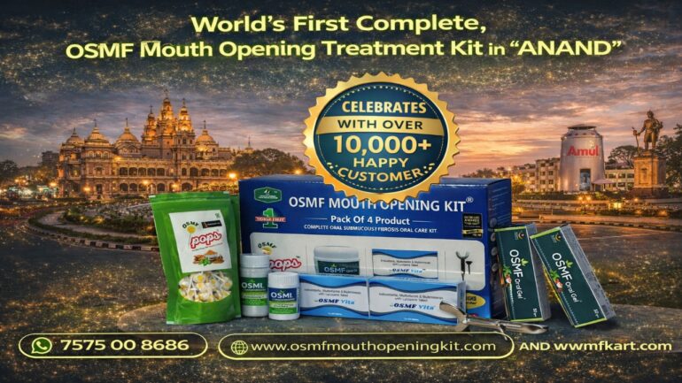 OSMF Mouth Opening Kit Treatment in Anand, Gujarat, Dr Agravat Healthcare Limited