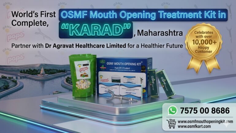 OSMF Mouth Opening Kit Treatment in Karad, Maharashtra By Dr Agravat Healthcare Limited Ahmedabad, Gujarat, India