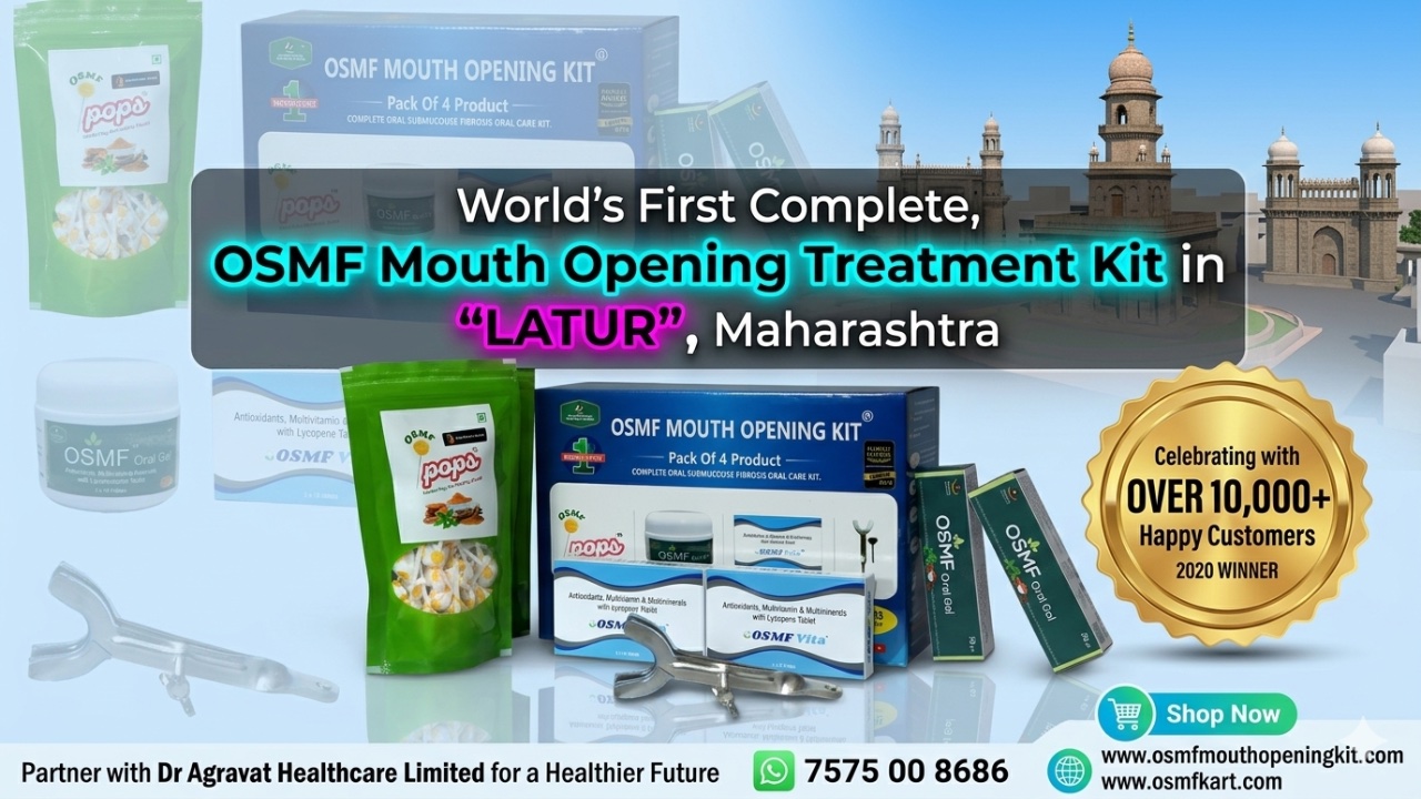 OSMF Mouth Opening Kit Treatment in Latur, Maharashtra By Dr Agravat Healthcare Limited Ahmedabad, Gujarat, India