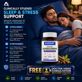 Organic Ashwagandha Tablets AGRAVAT